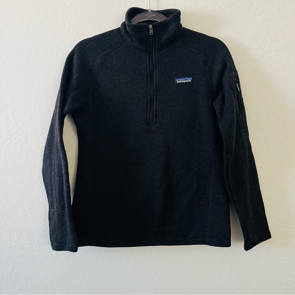 Patagonia Women's Black Better Sweater Zip-Up